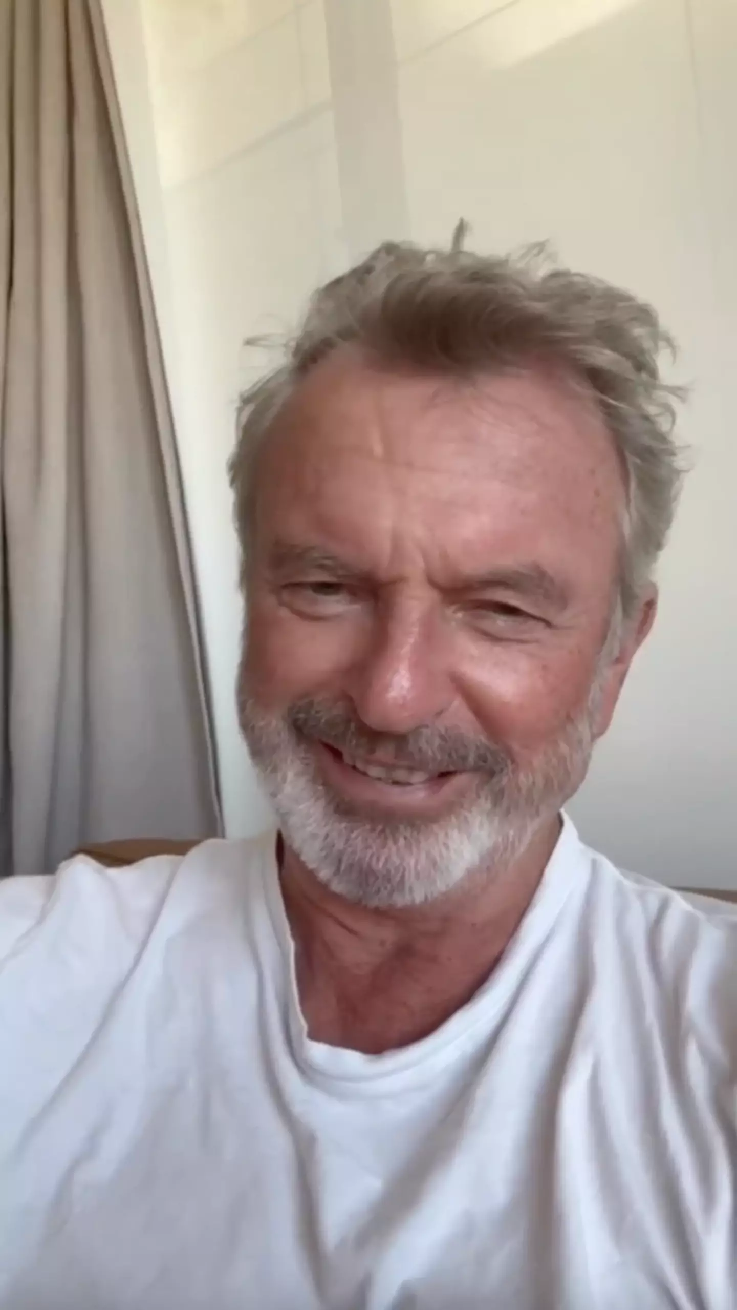 Neill is set to star in a new show called Apples Never Fall.