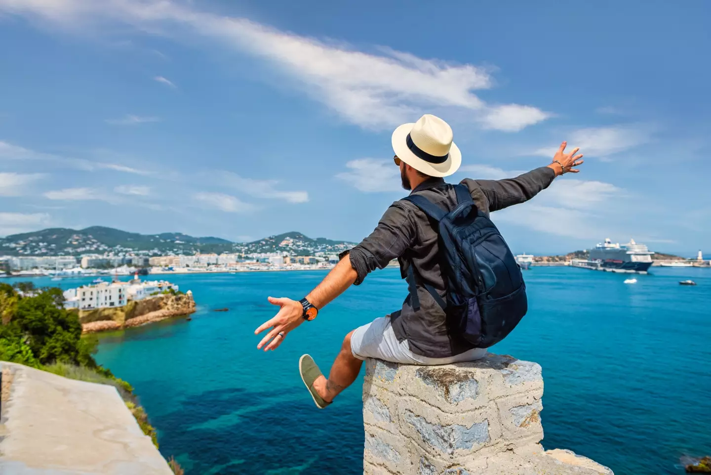 The guy decided to go on the trip solo. (DaniloAndjus/Getty Stock Image)