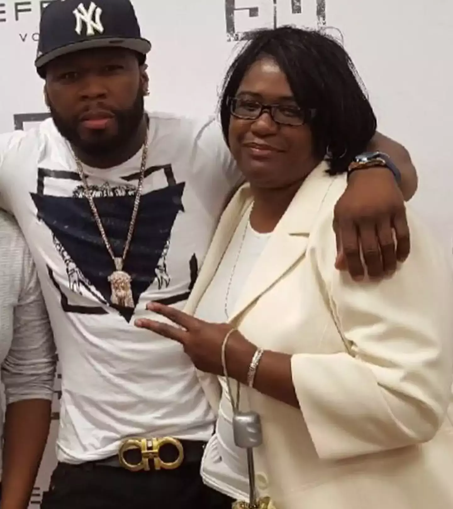 The rapper said his aunt was 'traumatised' by the scene.