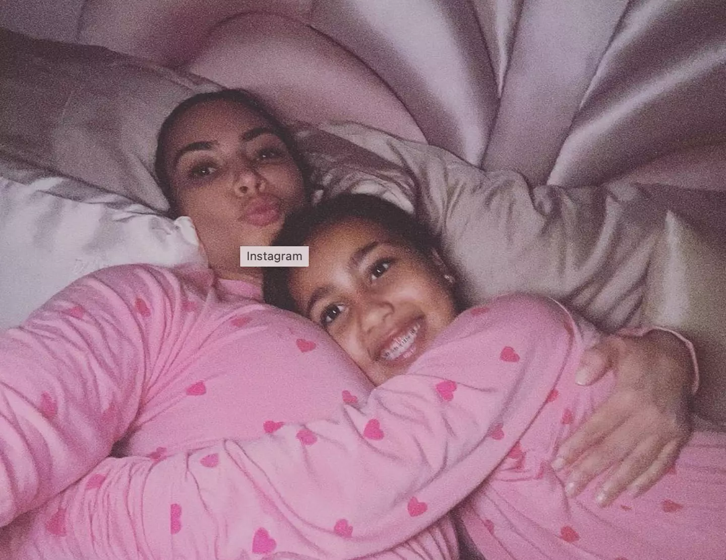 Kim Kardashian has been sharing her daughter's incredible artwork.