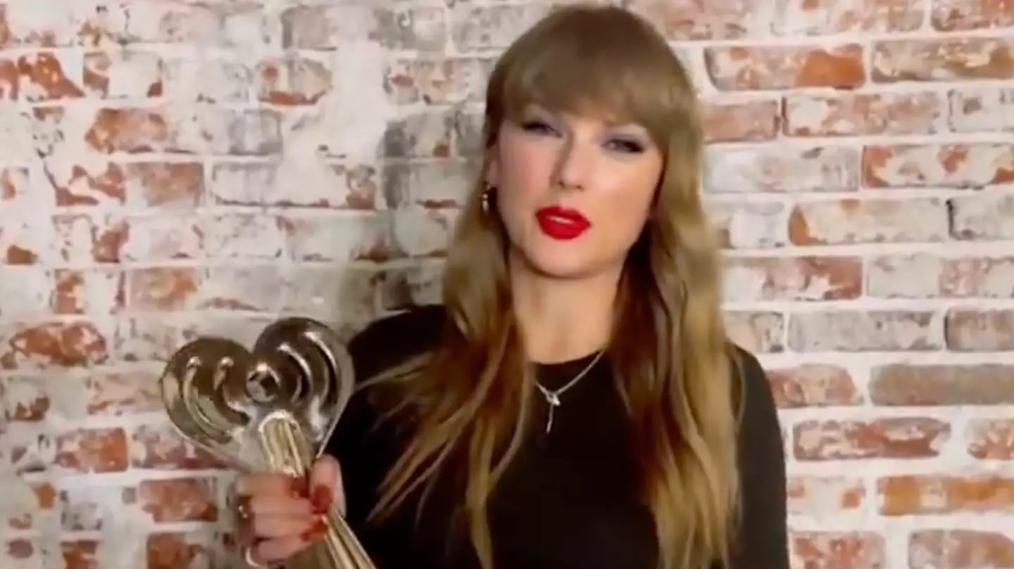 Taylor Swift fans convinced they’ve worked out hidden meaning after spotting her necklace in video message