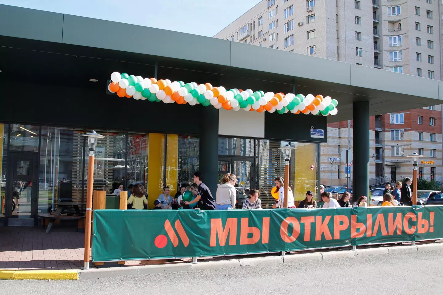 'Tasty and that's it' replaced McDonald's in Russia.