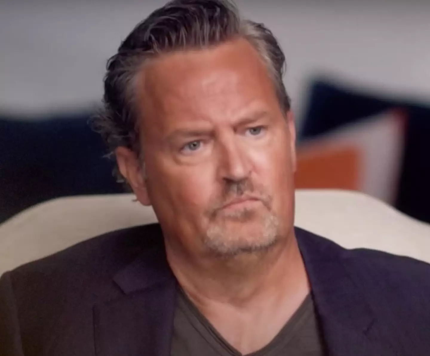 Matthew Perry siad Jennifer Aniston confronted him about his addiction.