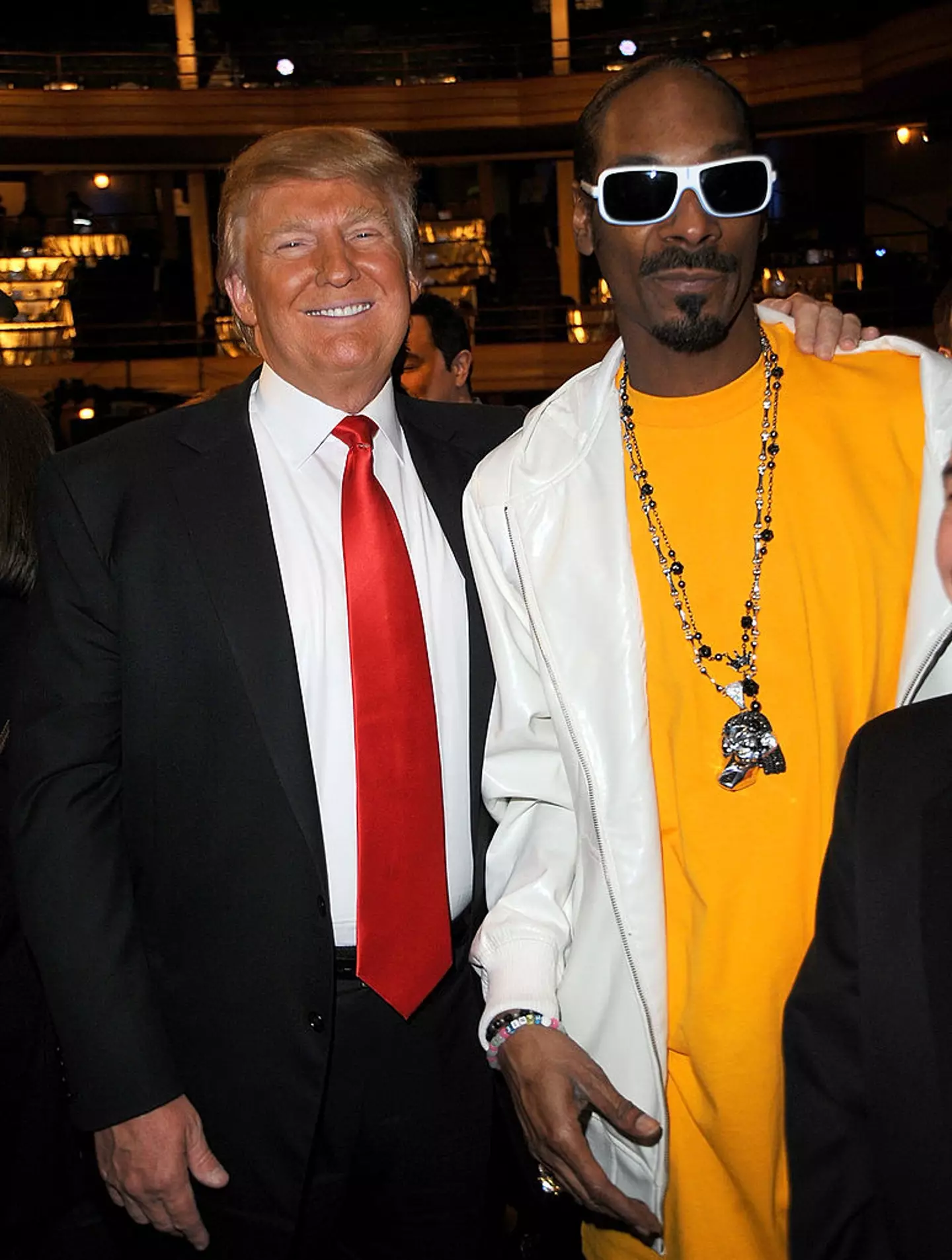 Donald Trump and Snoop Dogg pictured together in 2011 (Jeff Kravitz/FilmMagic)