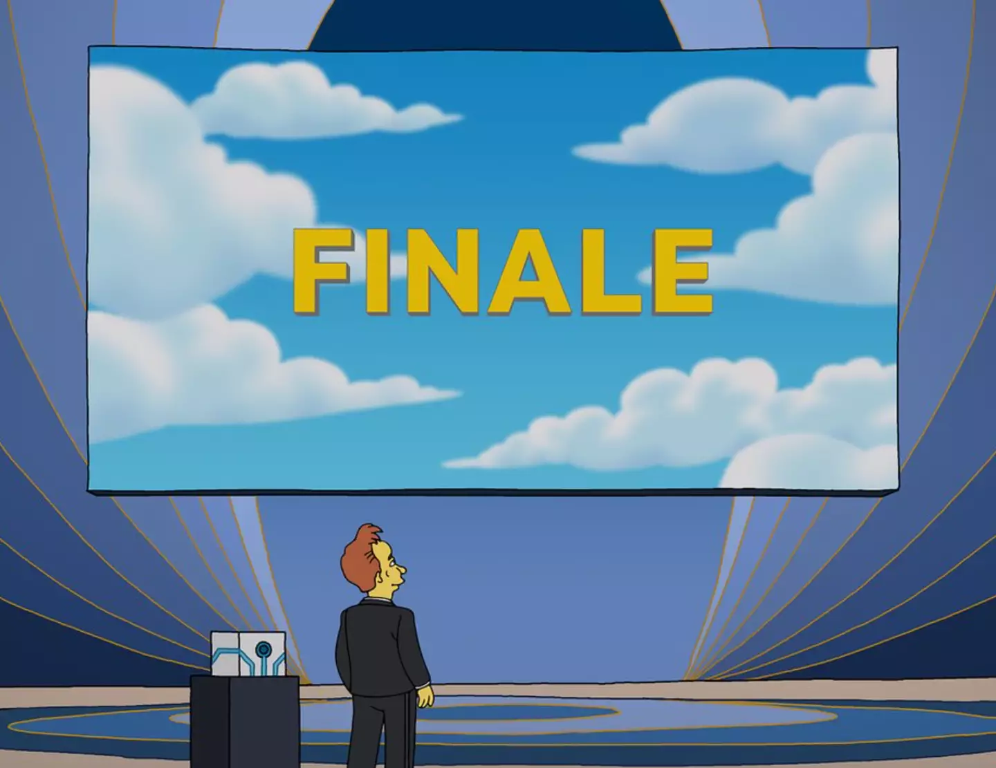 O'Brien appeared to introduce the finale (Fox)