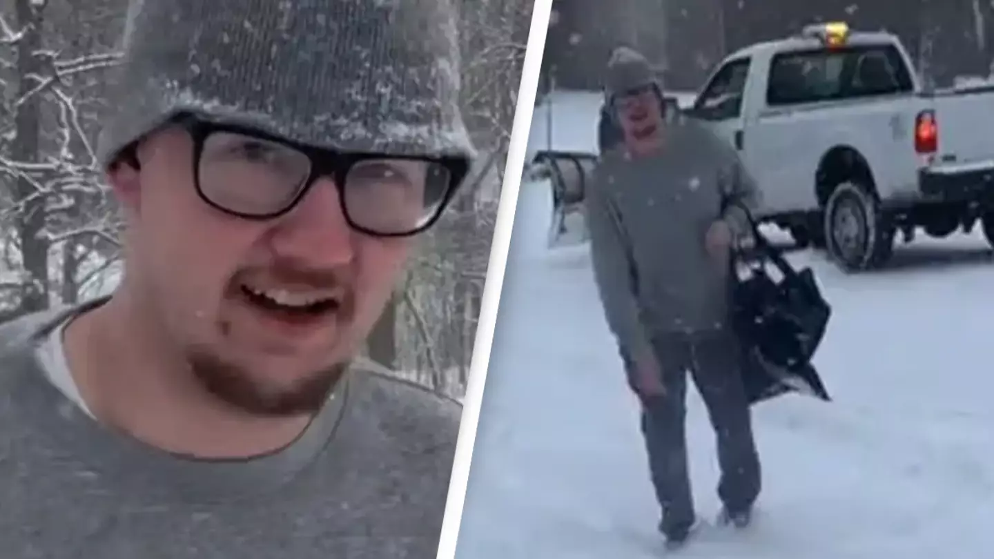 Cops intervene as pizza delivery driver is only tipped $2 after hiking through snowstorm in 'affluent' neighborhood