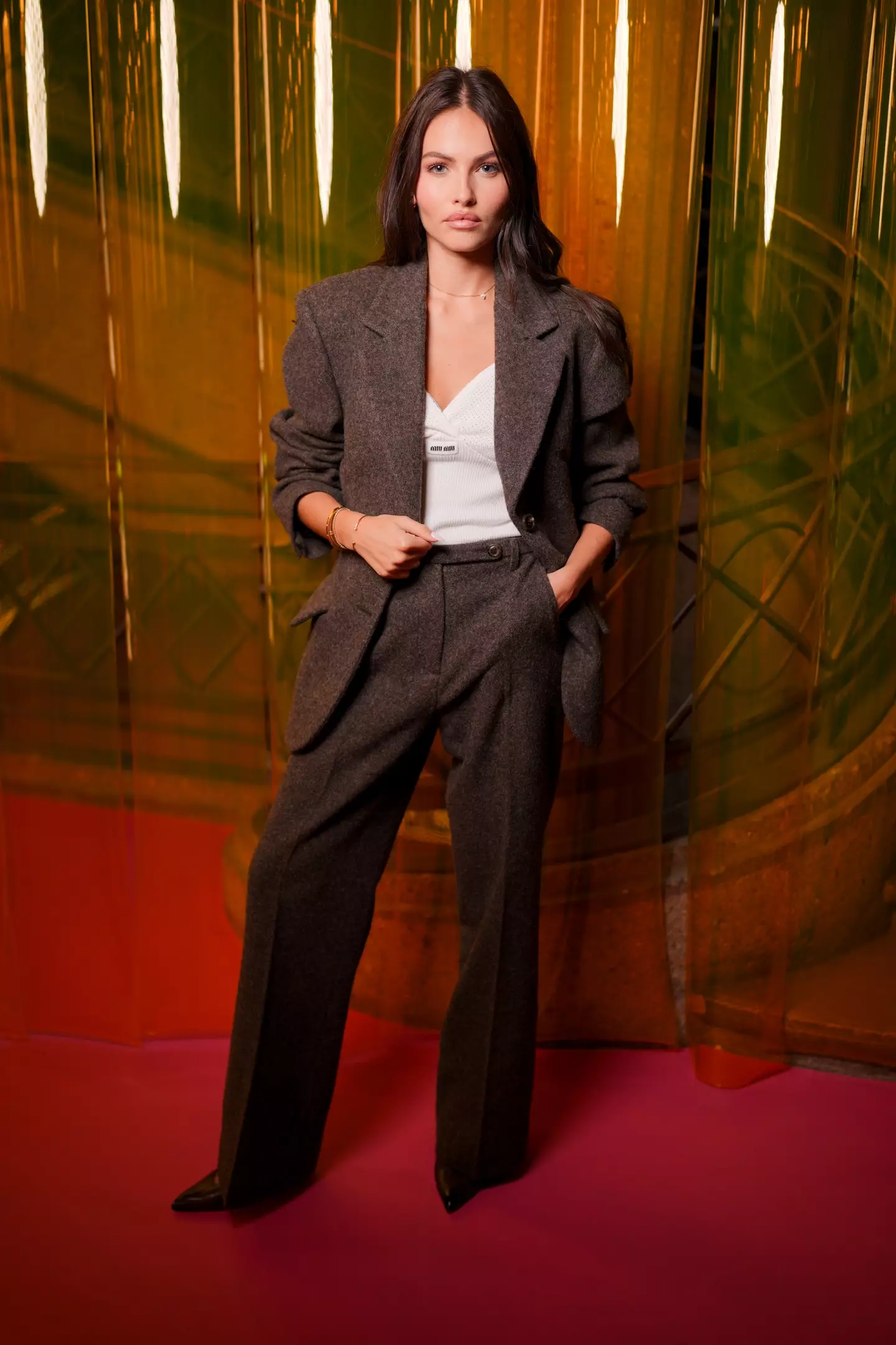 Blondeau said she had learned to advocate for herself (Swan Gallet/WWD via Getty Images)