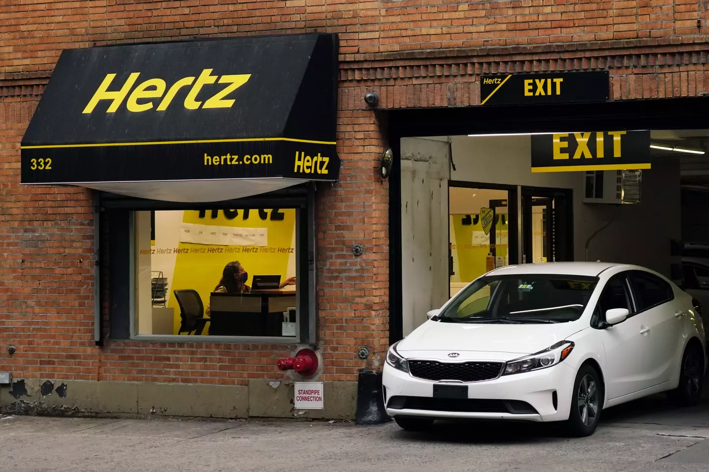 Hertz is hopeful the sale will be beneficial.