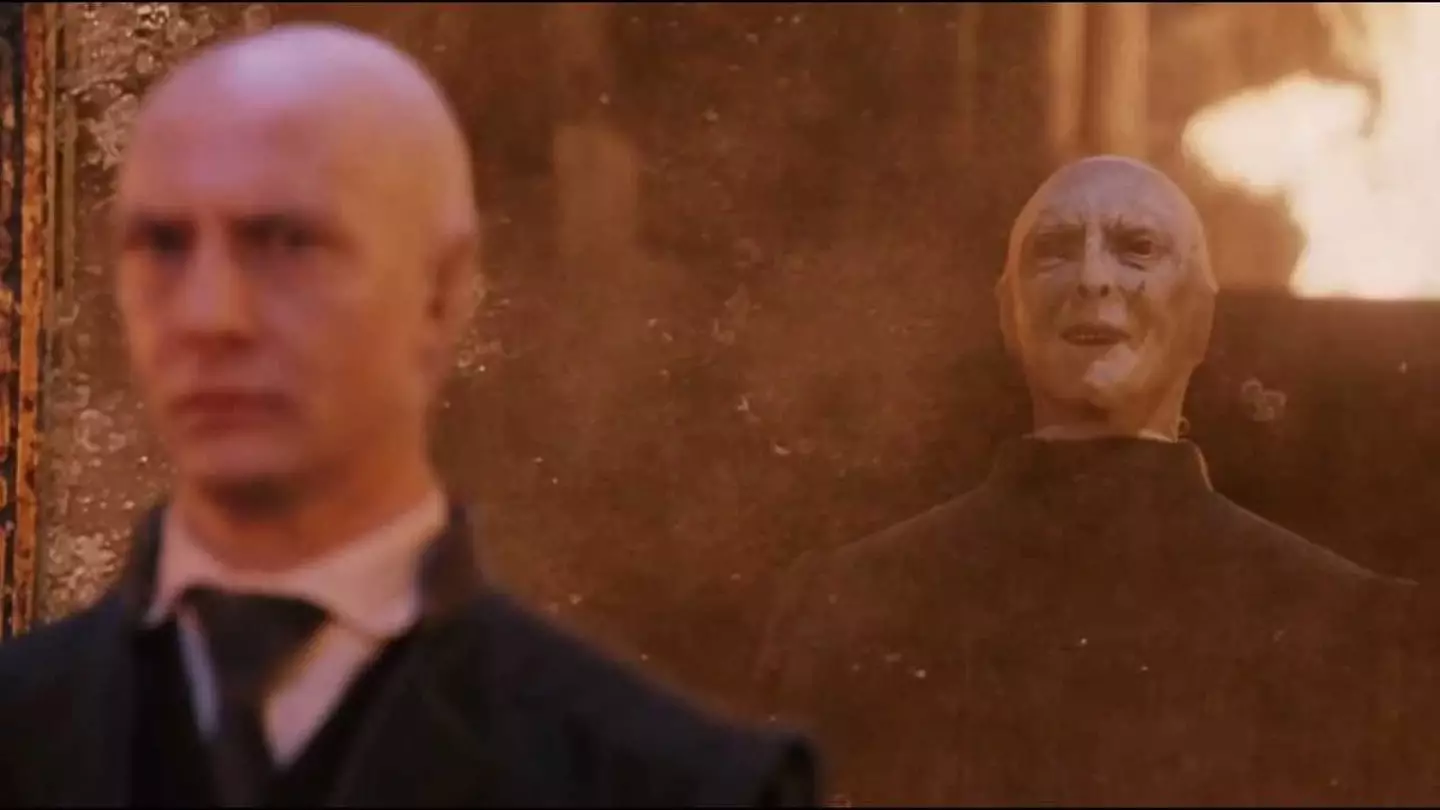 Voldemort as seen in Harry Potter and the Philosopher's Stone.