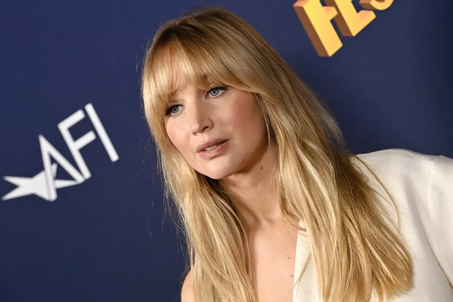 Jennifer Lawrence said her wedding day was 'stressful' (Getty Images/ Axelle/Bauer-Griffin/FilmMagic)