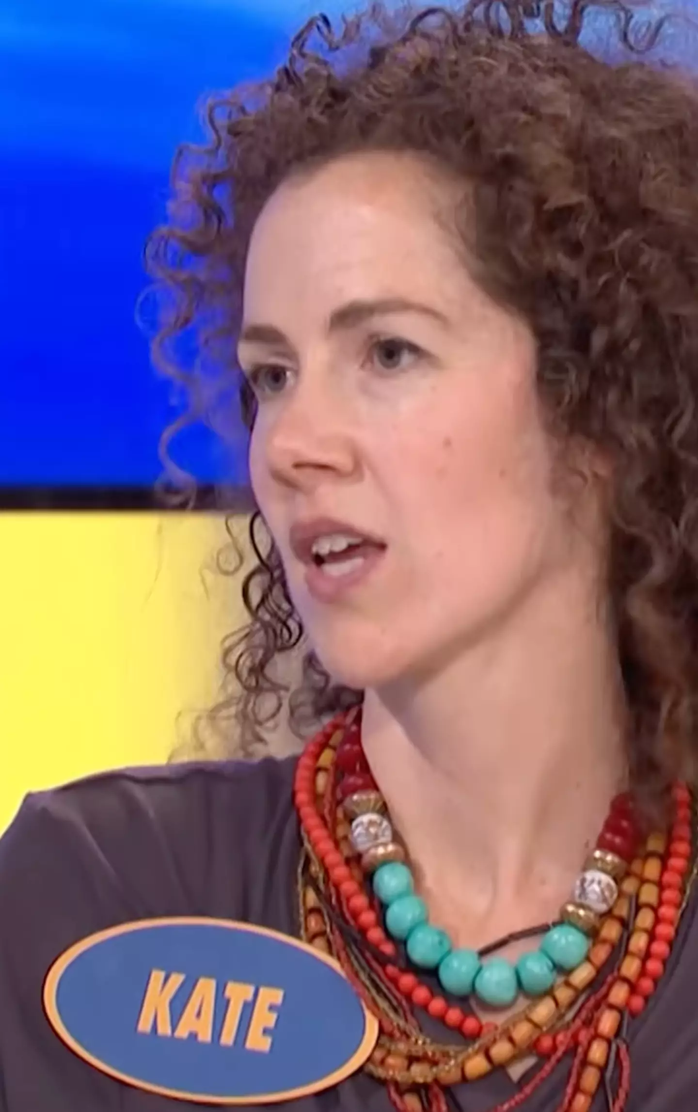 Contestant Kate appeared on the show (Instagram/ @familyfeud)