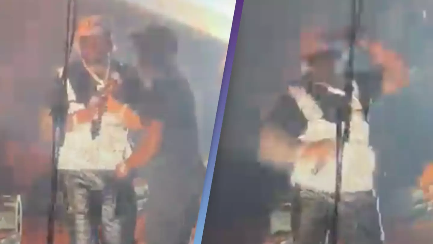 50 Cent sued by fan claiming microphone hurled into crowd during concert caused ‘severe and permanent injuries’