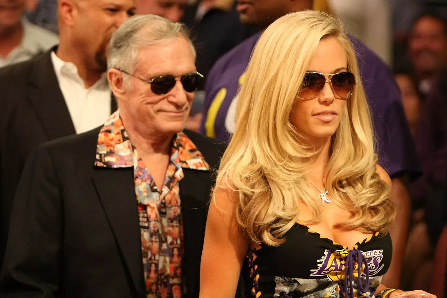 Kendra Wilkinson lived in Hefner's Playboy Mansion for around five years (Jed Jacobsohn/Getty Images)