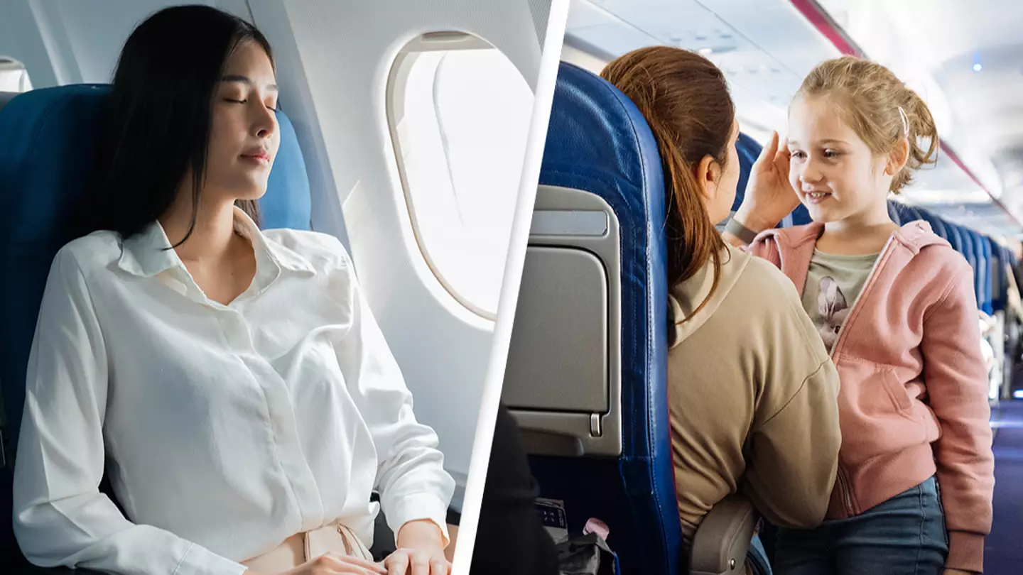 Passenger sparks debate after refusing to let mother and child sit in her plane seat for controversial reason