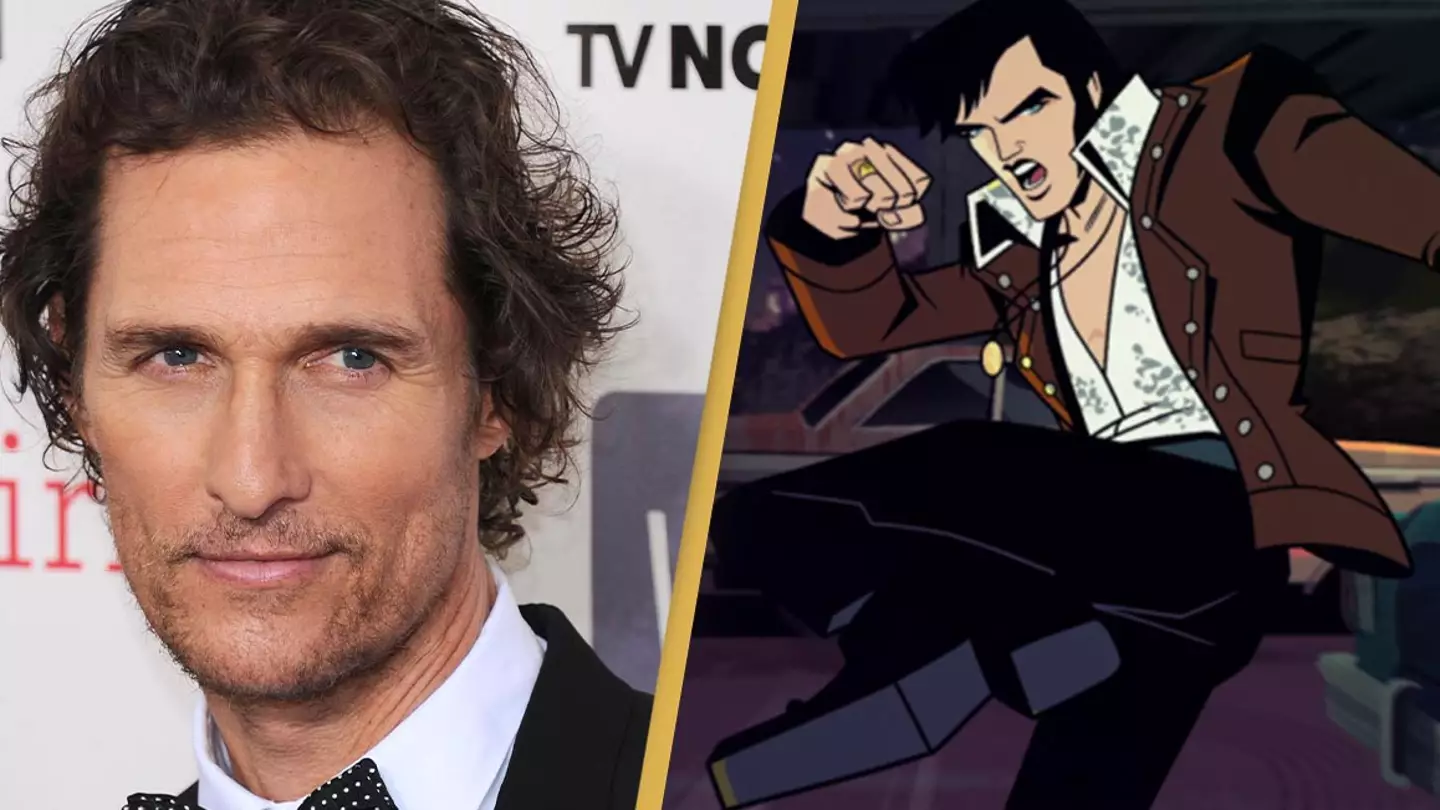 Matthew McConaughey revealed as secret agent Elvis in Netflix trailer no one saw coming