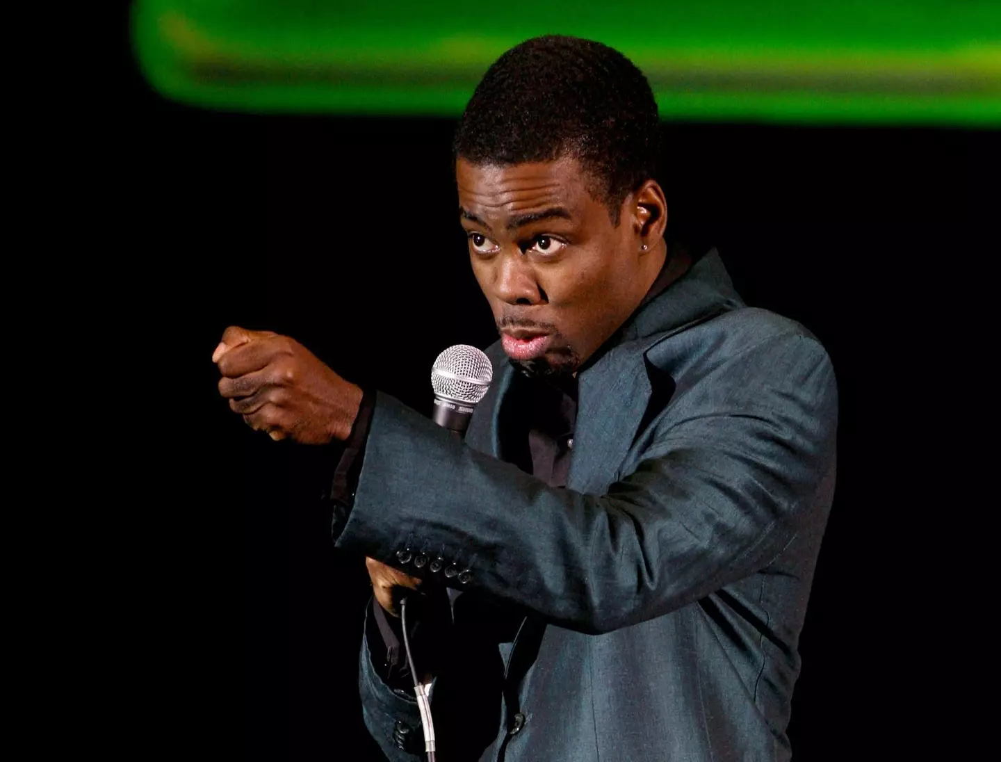 Chris Rock on stage.