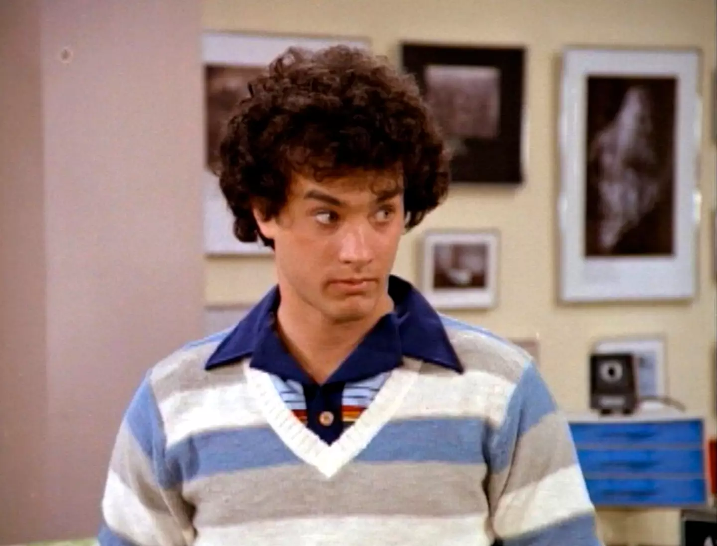 Tom Hanks as Kip Wilson in 1980's Bosom Buddies, where he met future wife Rita Wilson (CBS Photo Archive/Getty Images)