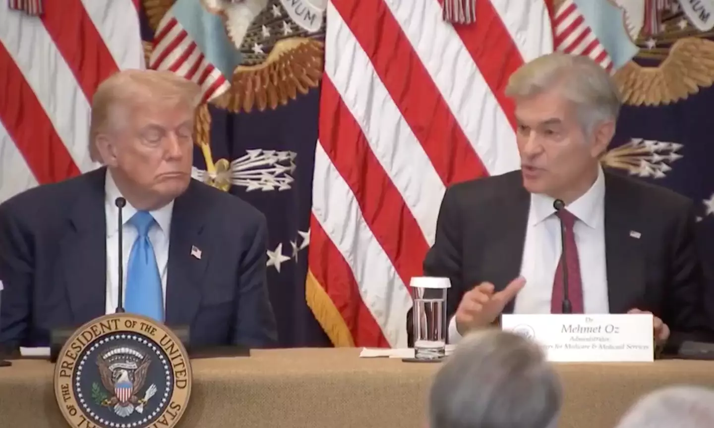 Trump looked very uninterested during the press conference according to viewers (White House)