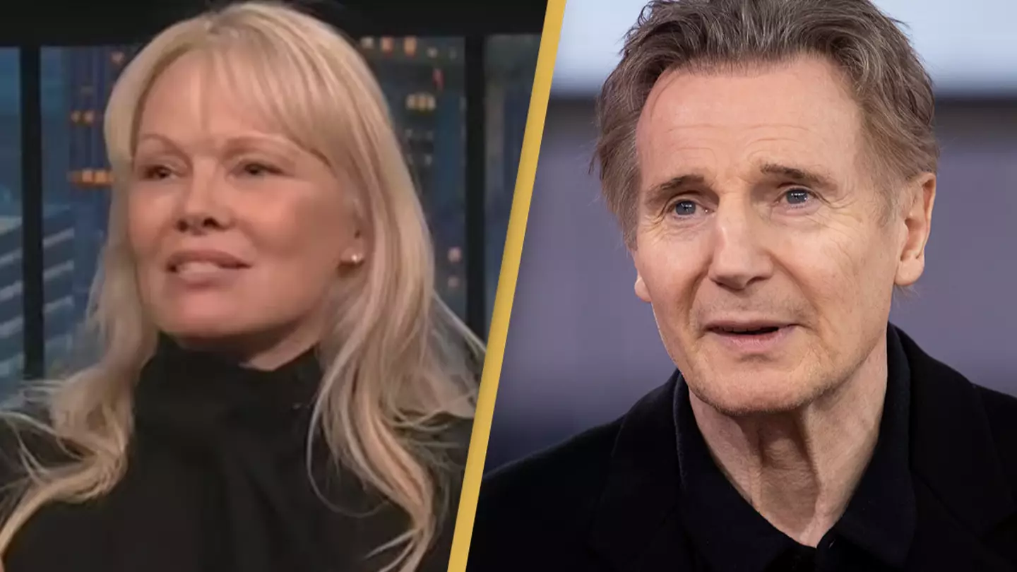 Pamela Anderson opens up about ‘great connection’ with Liam Neeson after he admitted being ‘madly in love’ with her