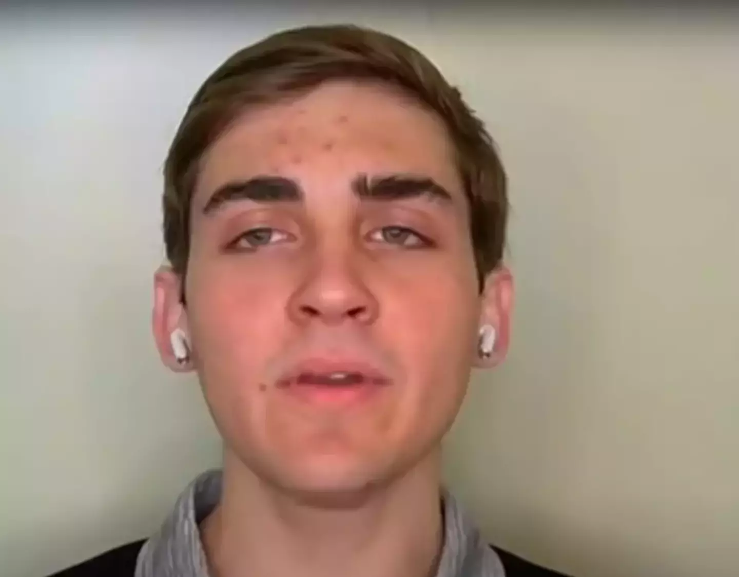 The teenager told Insider his Facebook account had been taken down.