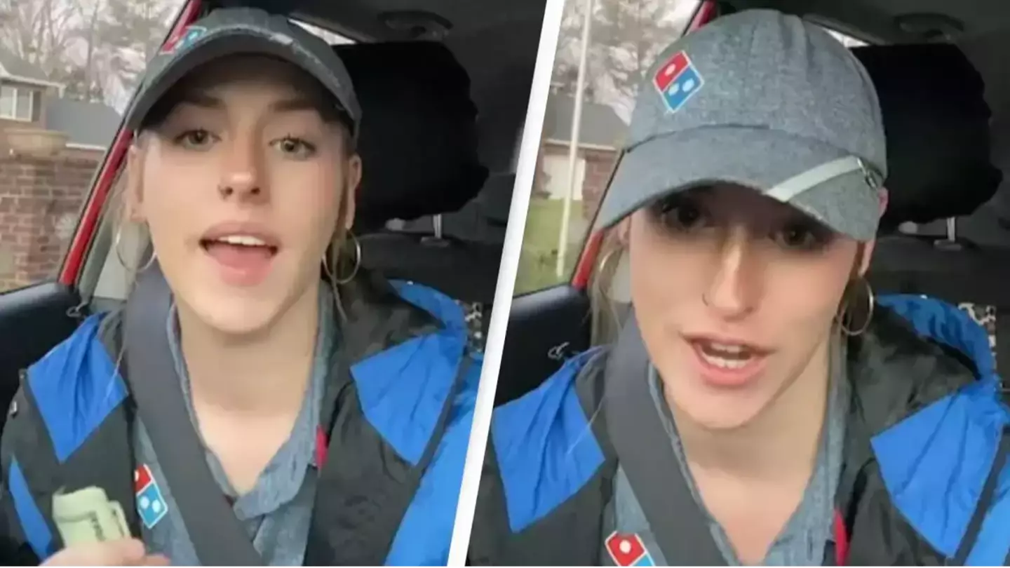 Domino's worker leaves people shocked after sharing how much she makes in tips throughout night