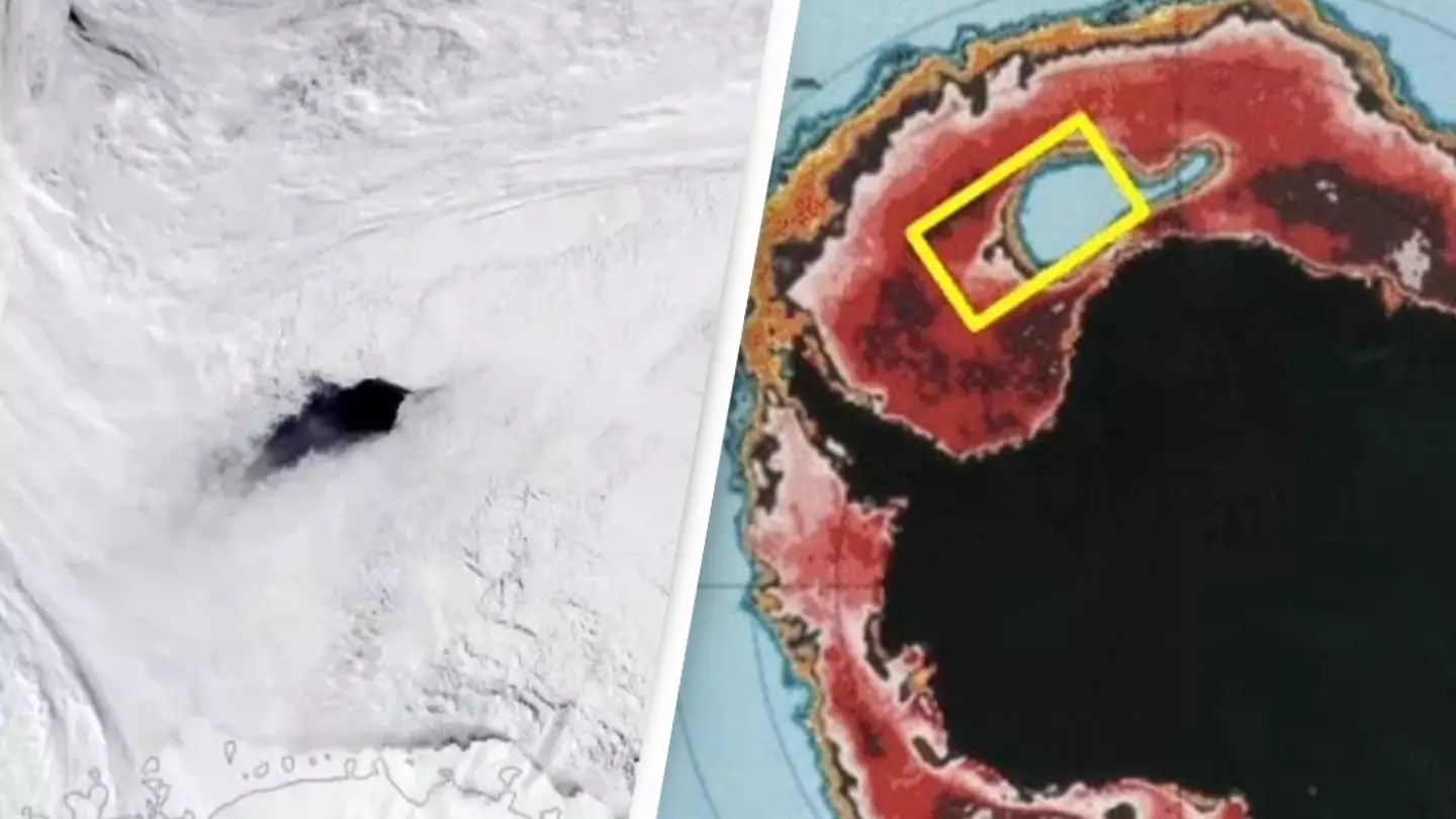 Scientists have discovered why huge hole mysteriously opened up in Antarctica eight years ago