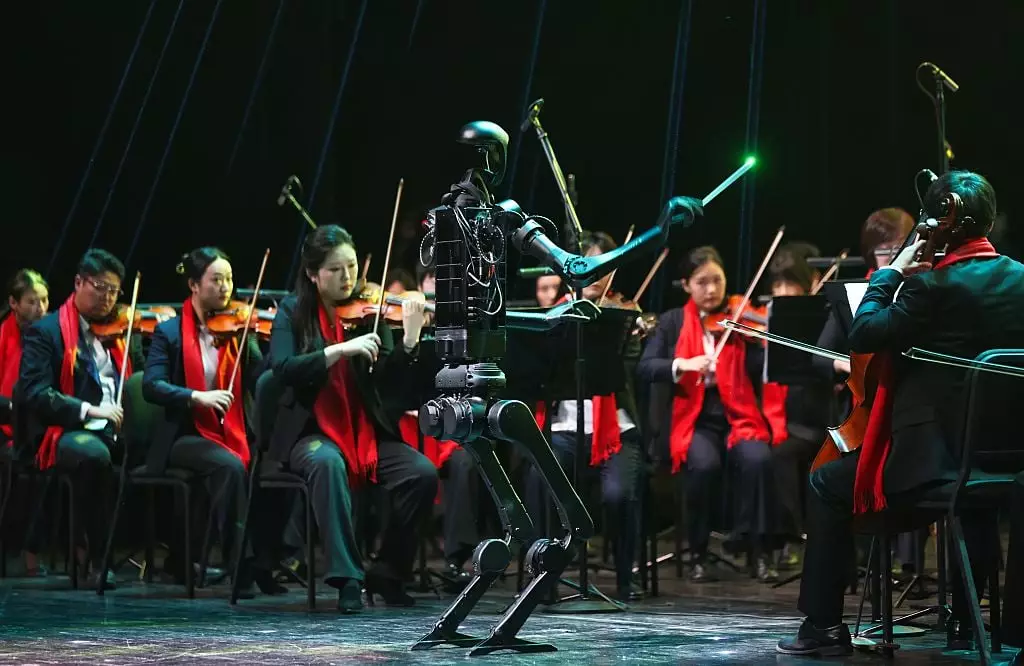 AI is expected to dominate key sectors this year (Liu Zhankun/China News Service/VCG via Getty Images)