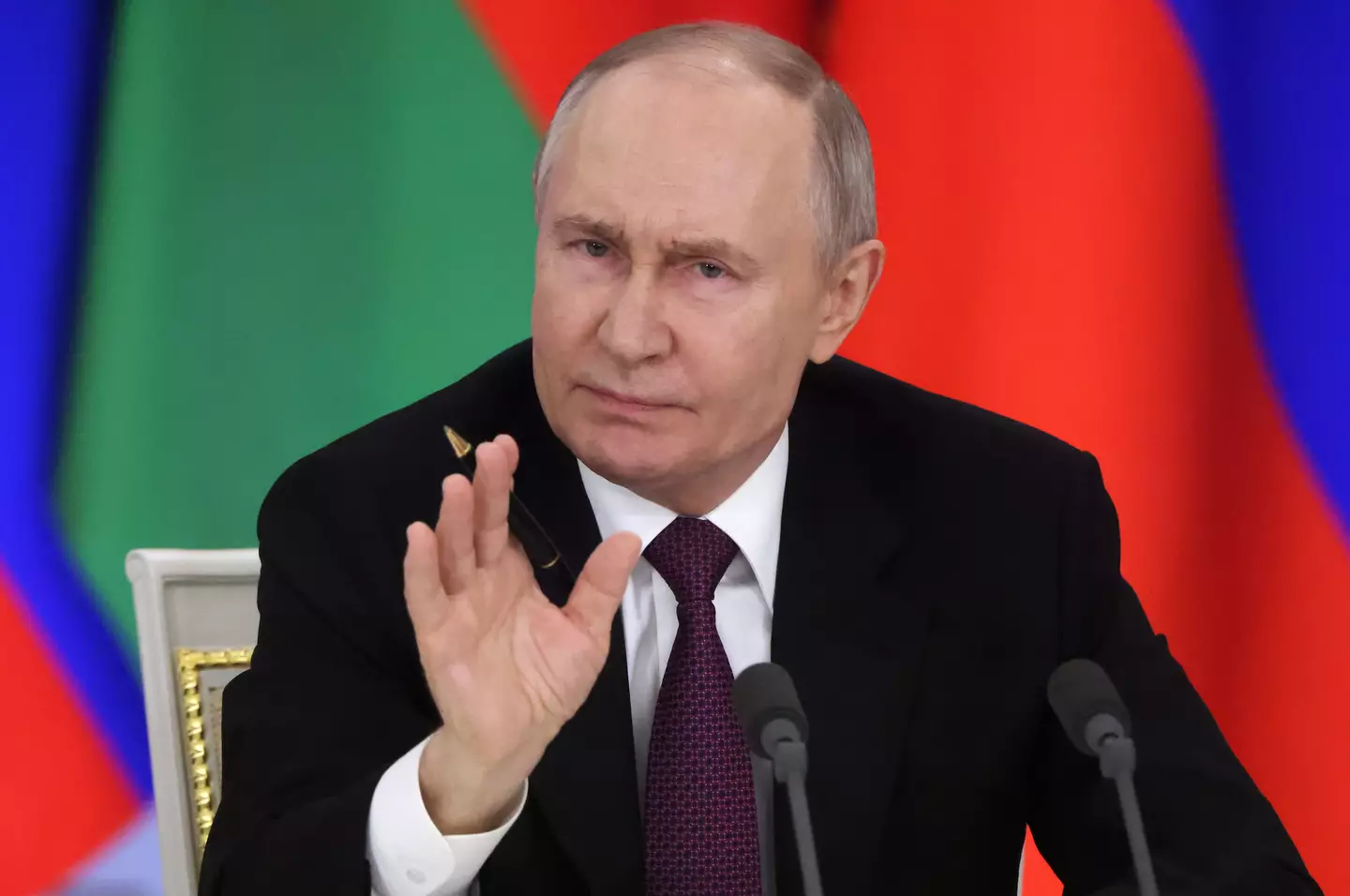 Vladimir Putin outlined a long list of conditions that he wants to be met(Contributor/Getty Images)