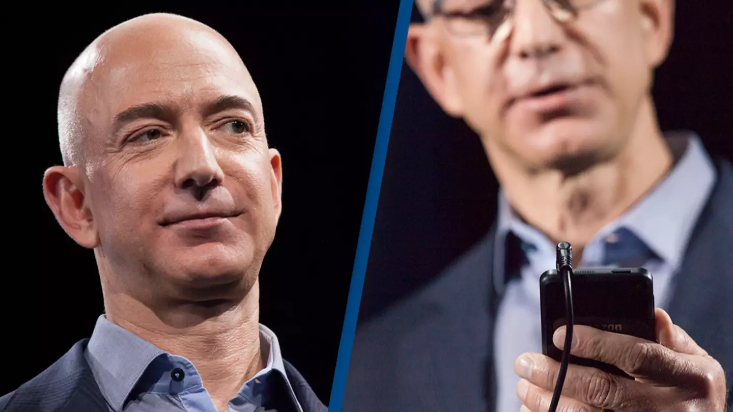 Awkward moment Jeff Bezos calls Amazon customer service and 'laughs' as he proves point in the middle of a meeting