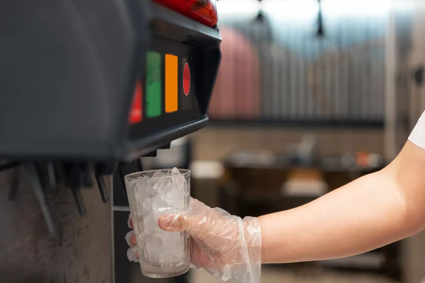 Hoards of fast food workers have shared horror stories about the ice machines that they use to serve their drinks cold (Getty Stock Image)
