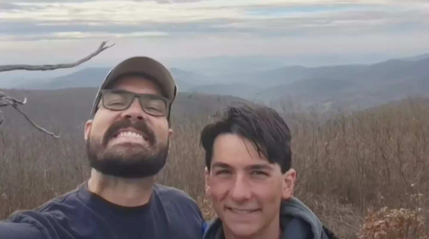 Zane Wach fell off a mountain due to altitude sickness last month (YouTube/News 3 Las Vegas)