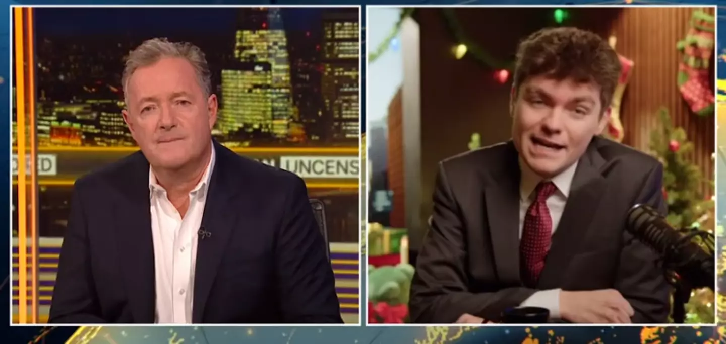 It was a heated exchange (YouTube/PiersMorganUncensored)