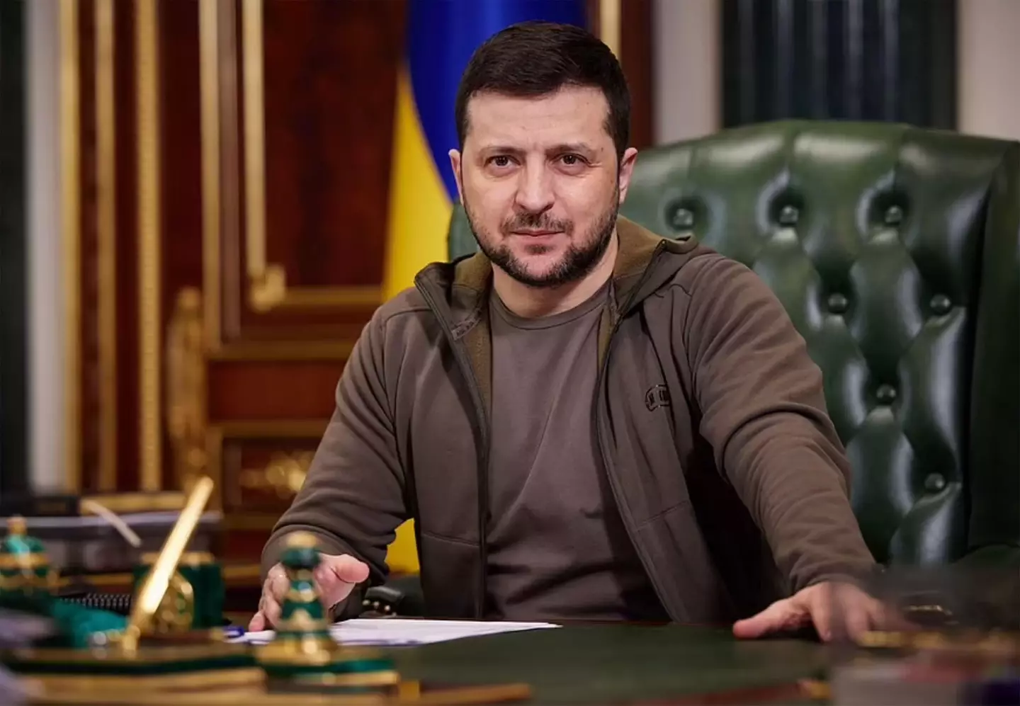 Volodymyr Zelenskyy.