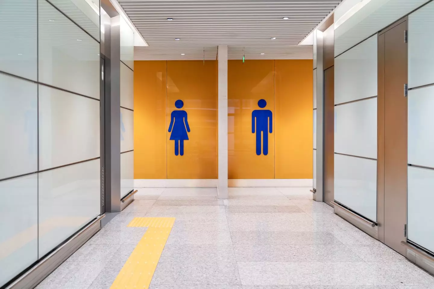 Beth Bourne protested transgender women using the female changing rooms in schools (Lu ShaoJi/Getty)