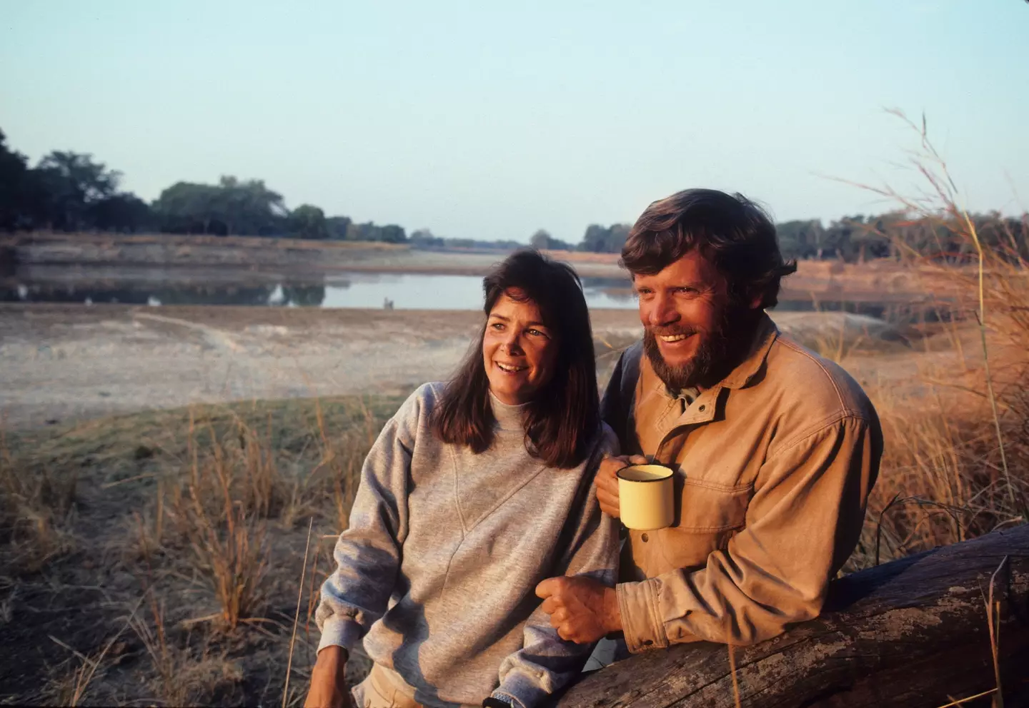 Mark and Delia Owens pictured in Zambia in 1990. (William Campbell/Corbis via Getty Images)