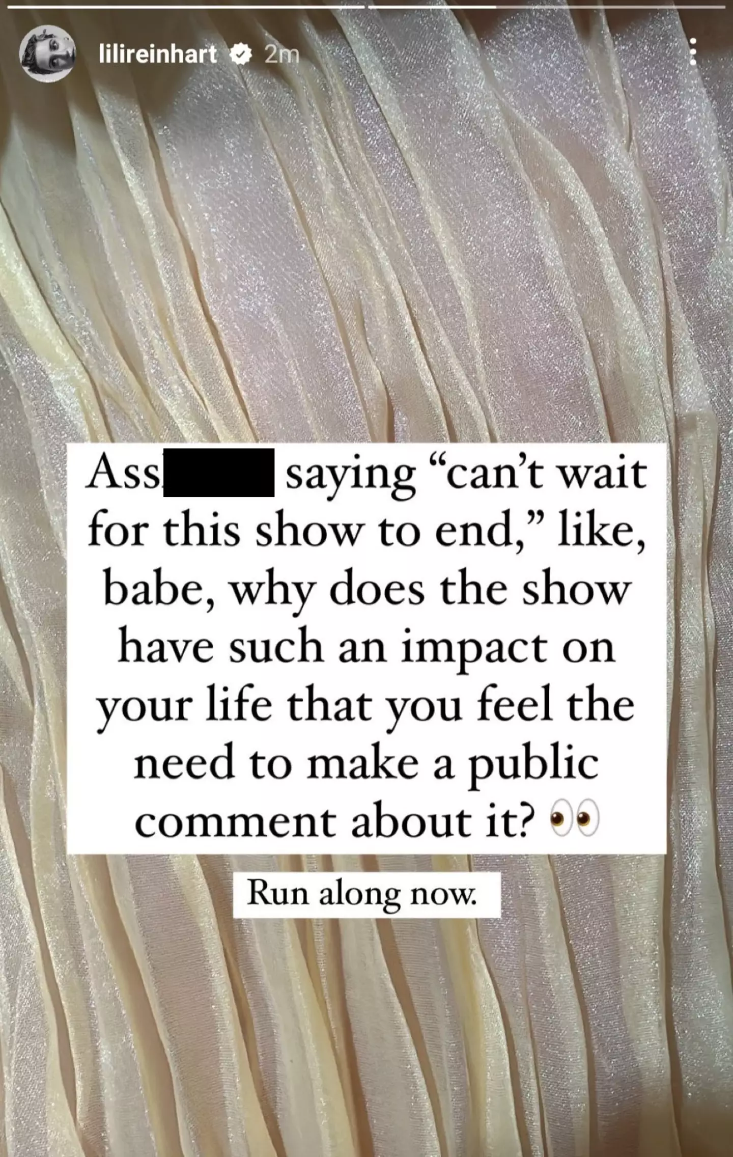 Lili Reinhart addressed the hate.