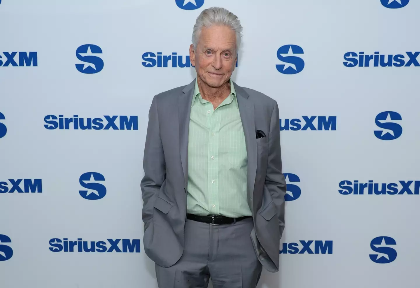 Michael Douglas had an amusing incident at a parents' day at his children's school. (Dimitrios Kambouris/Getty Images)