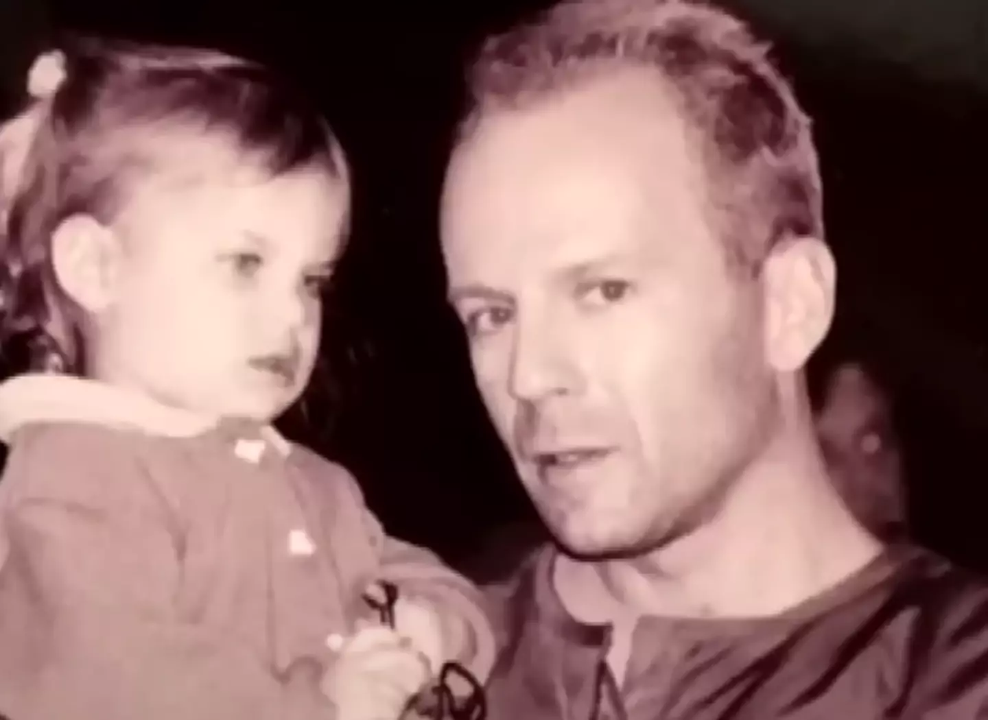 Tallulah has been looking through her dad's pictures.