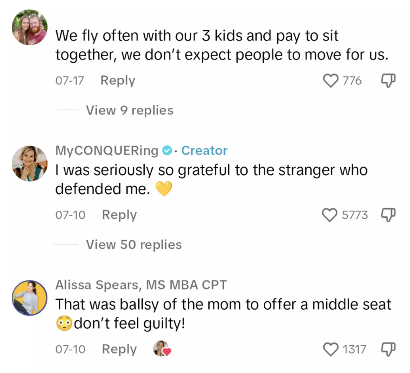 TikTok commenters praised the CEO for her actions.