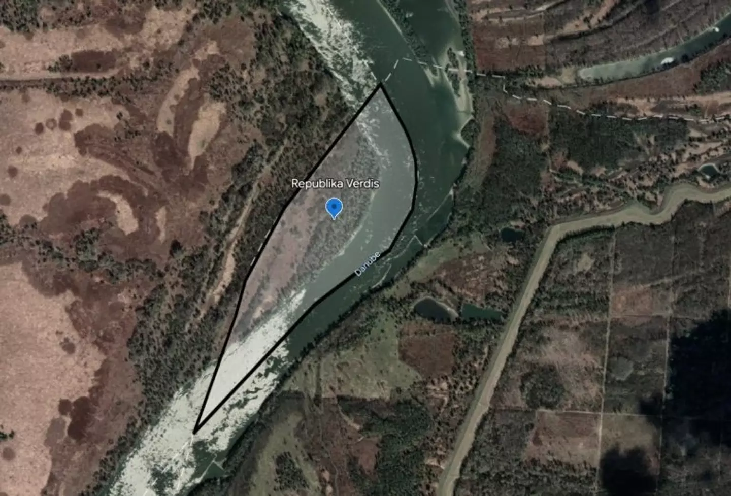 The Republic of Verdis on a map. (Daniel Jackson)