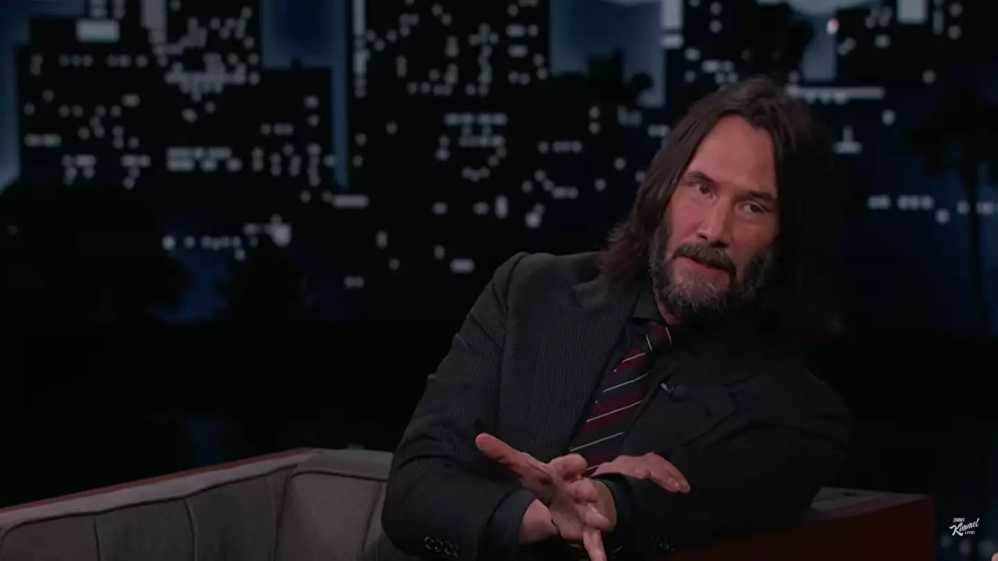 Keanu Reeves revealed on Jimmy Kimmel Live that he would consider becoming a US citizen.