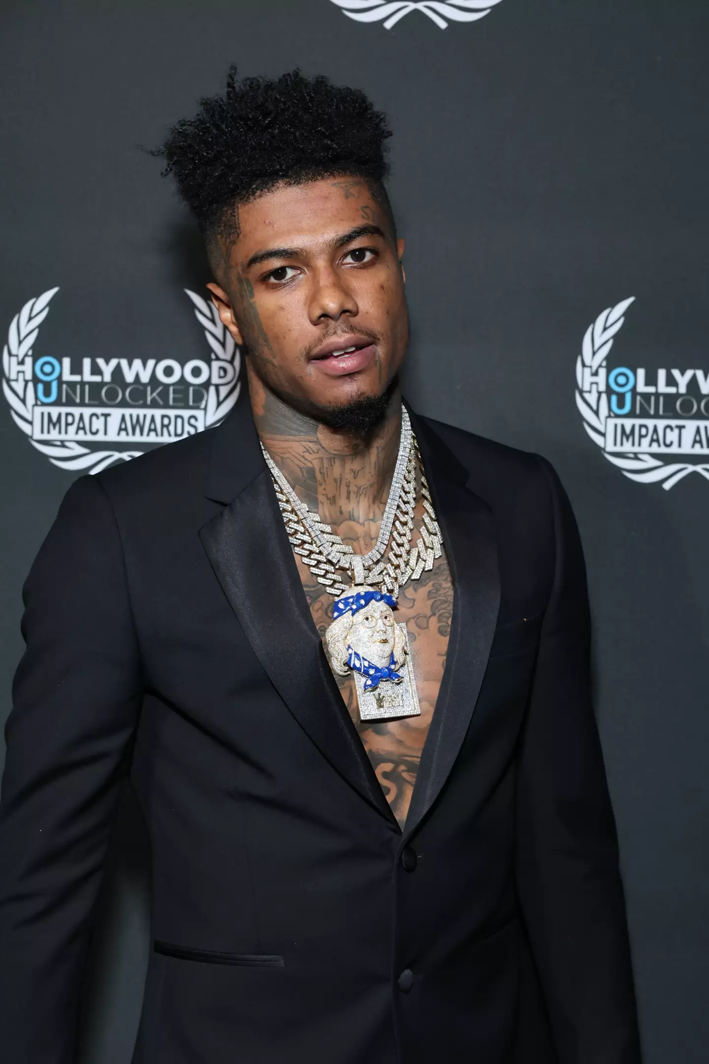 Blueface took to Twitter yesterday (24 September) and left fans horrified after posting a photo of baby son's genitalia.