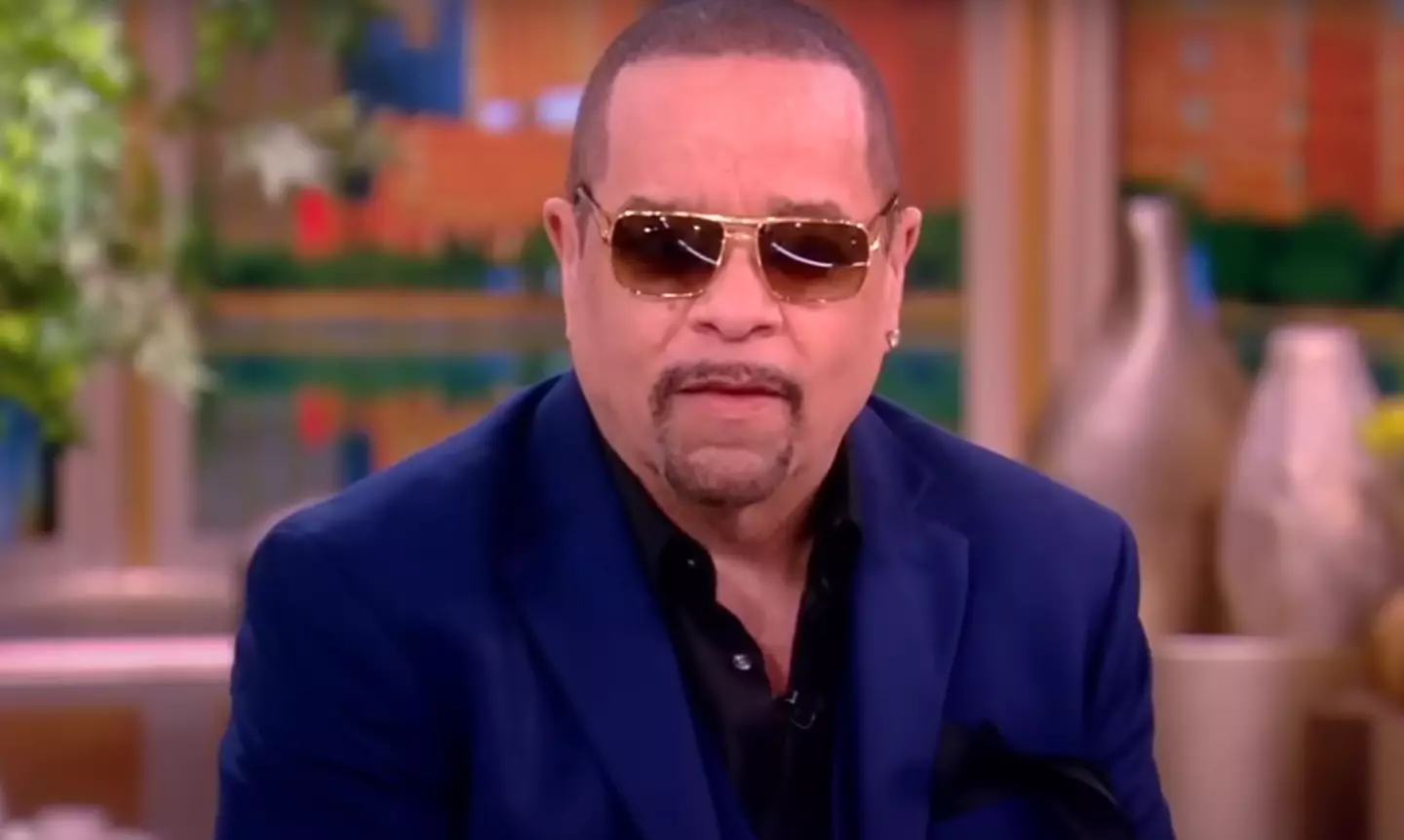 For some reason, Ice-T isn't a fan of Kravitz's decision to go celibate. (ABC)