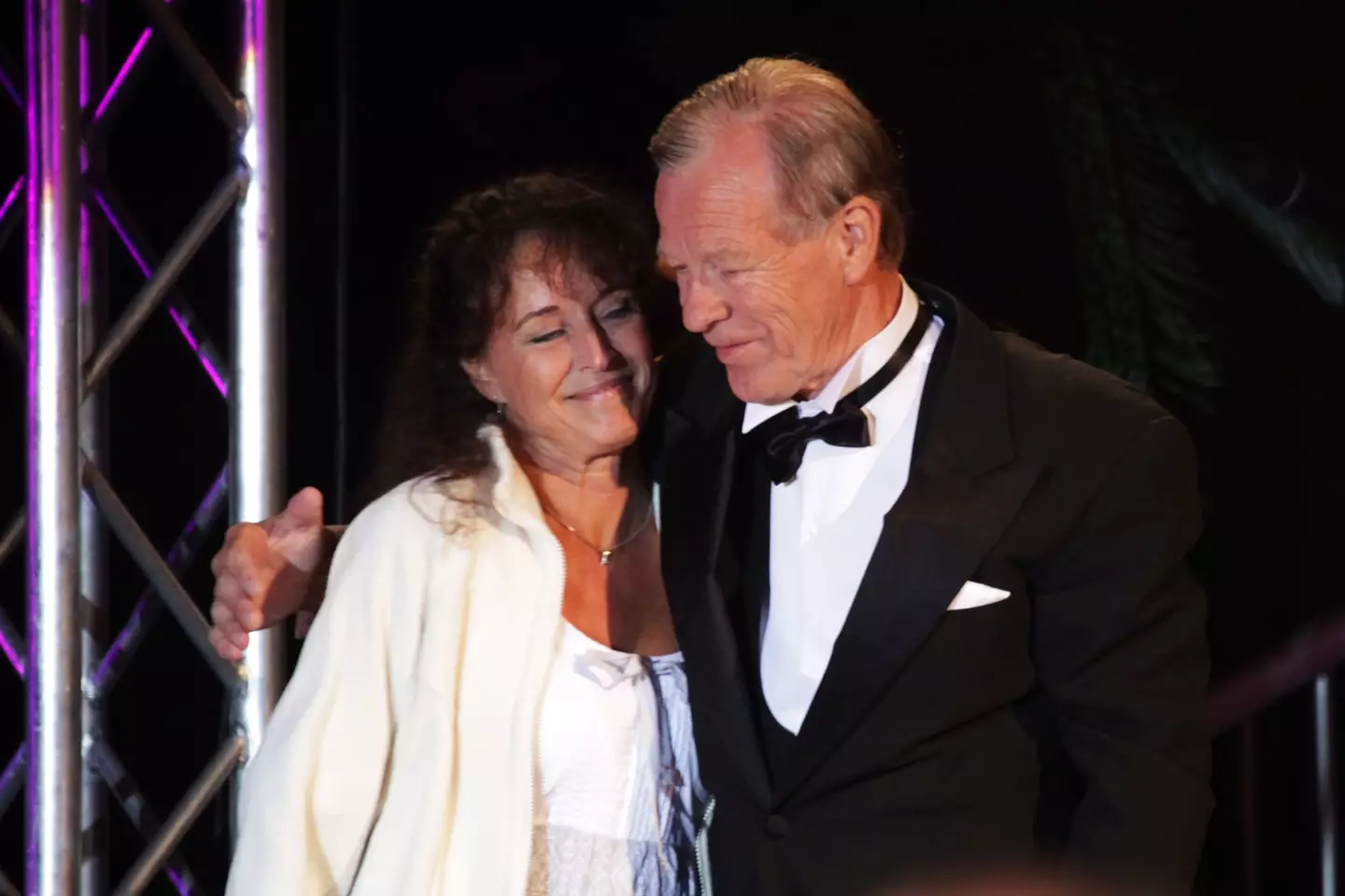 Anders Wiklof (right) was caught speeding and fined the equivalent of $129,000.