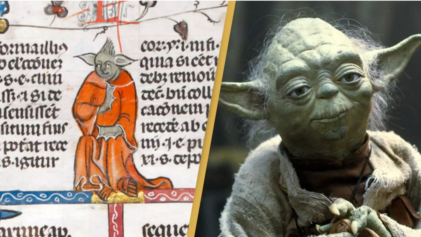 Historian discovers 'Yoda-like' creature in 14th century manuscript