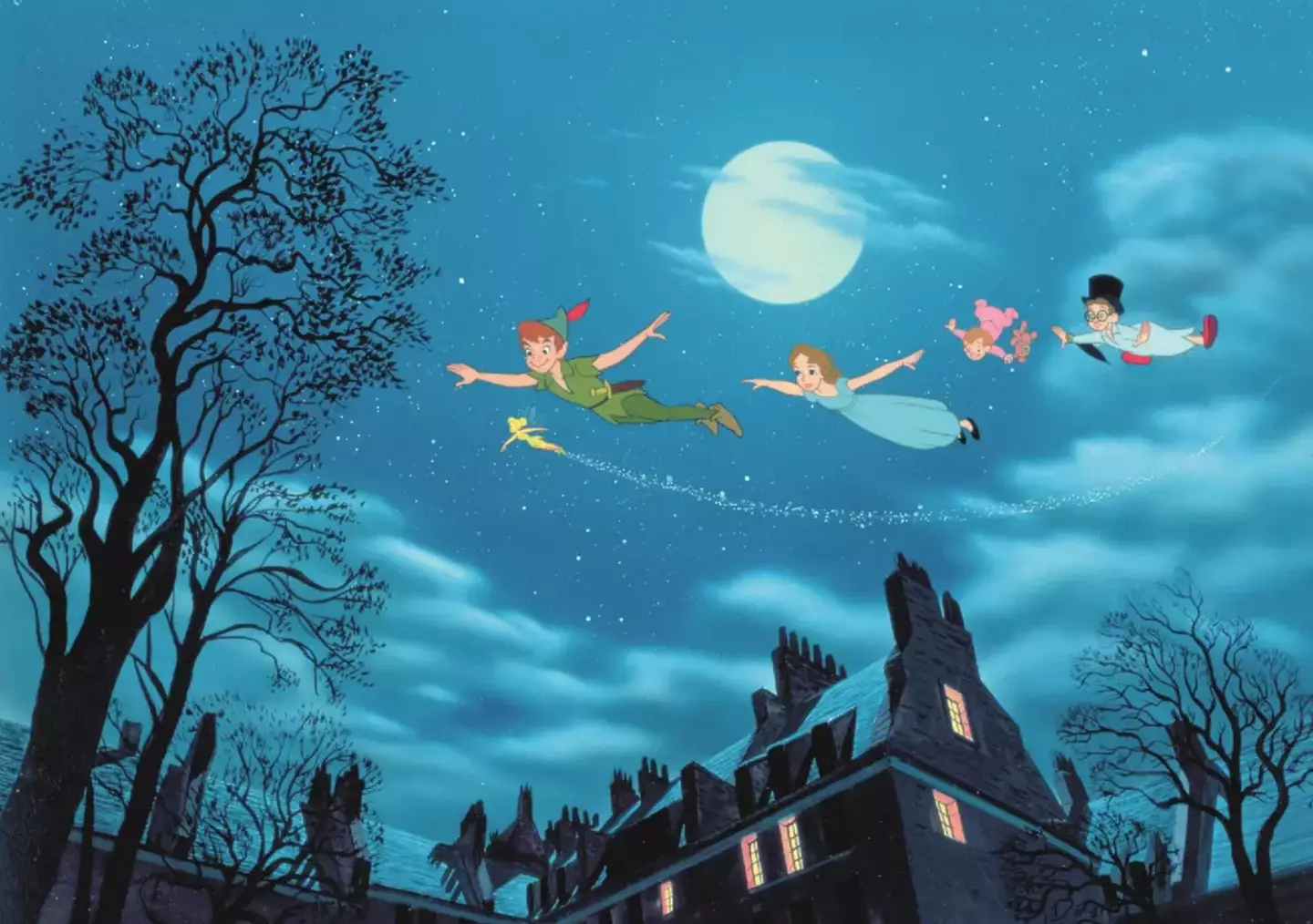 Some thought it only happened at the start of the Peter Pan film.