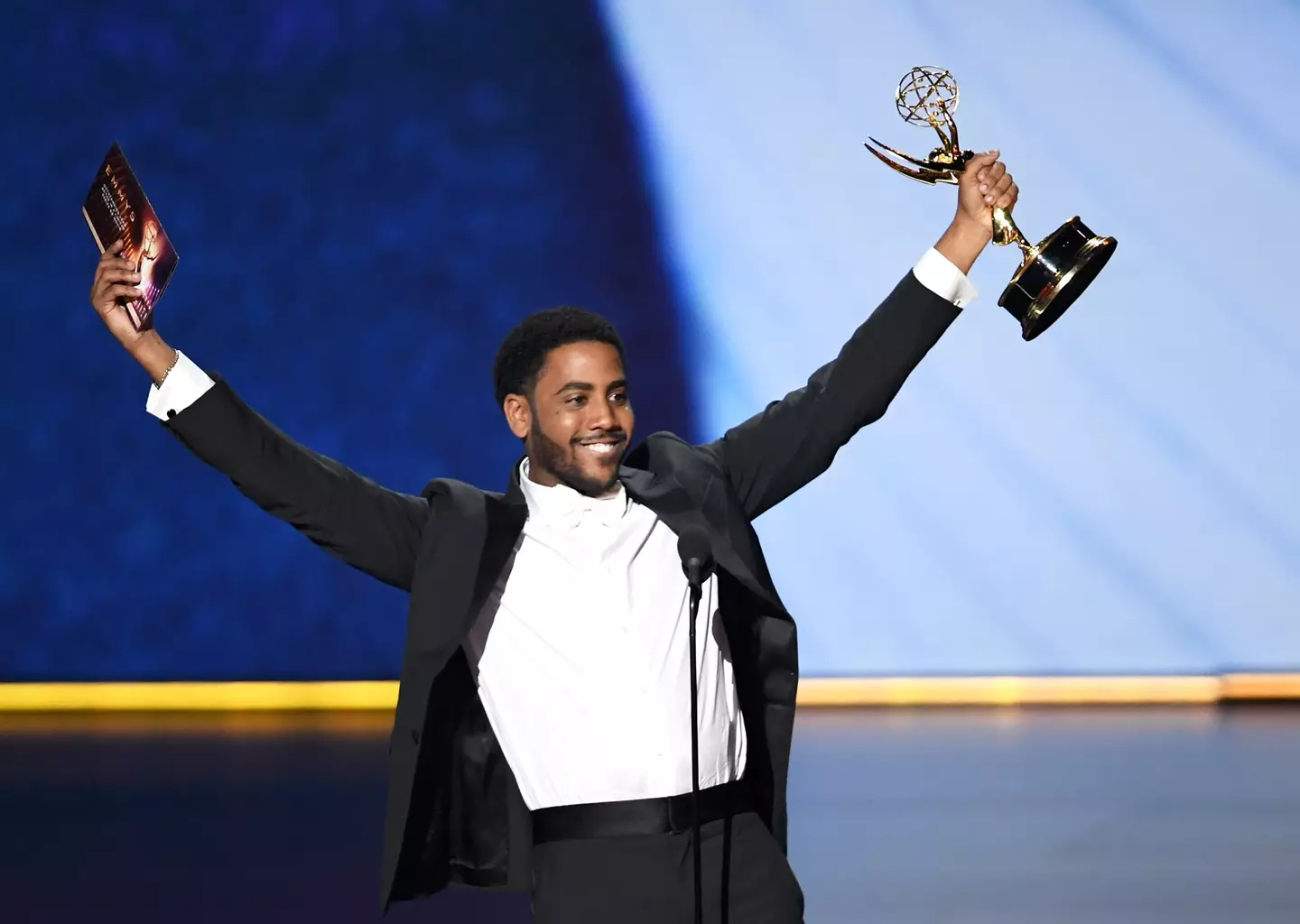 Jharrel Jerome won an Emmy for Outstanding Lead Actor.