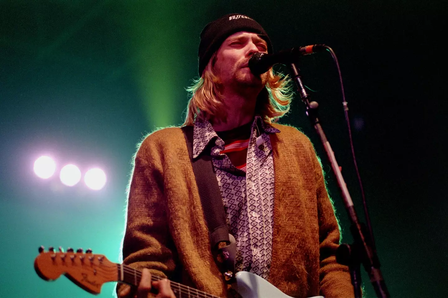 Kurt Cobain died in 1994, two years after his daughter was born.