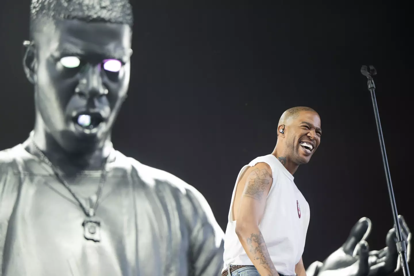 Kid Cudi's set was cut short (Scott Dudelson/Getty Images for Coachella)