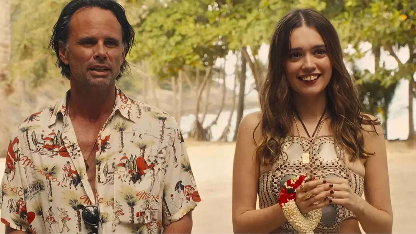 White Lotus stars Aimee Lou Wood and Walton Goggins break silence on feud rumours